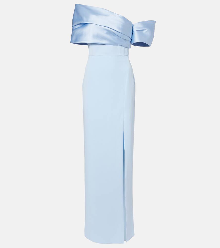 Асимметричное платье Alexis с открытыми плечами Solace London, Ice Blue
Асимметричное платье Alexis с открытыми плечами Solace London, Ice Blue