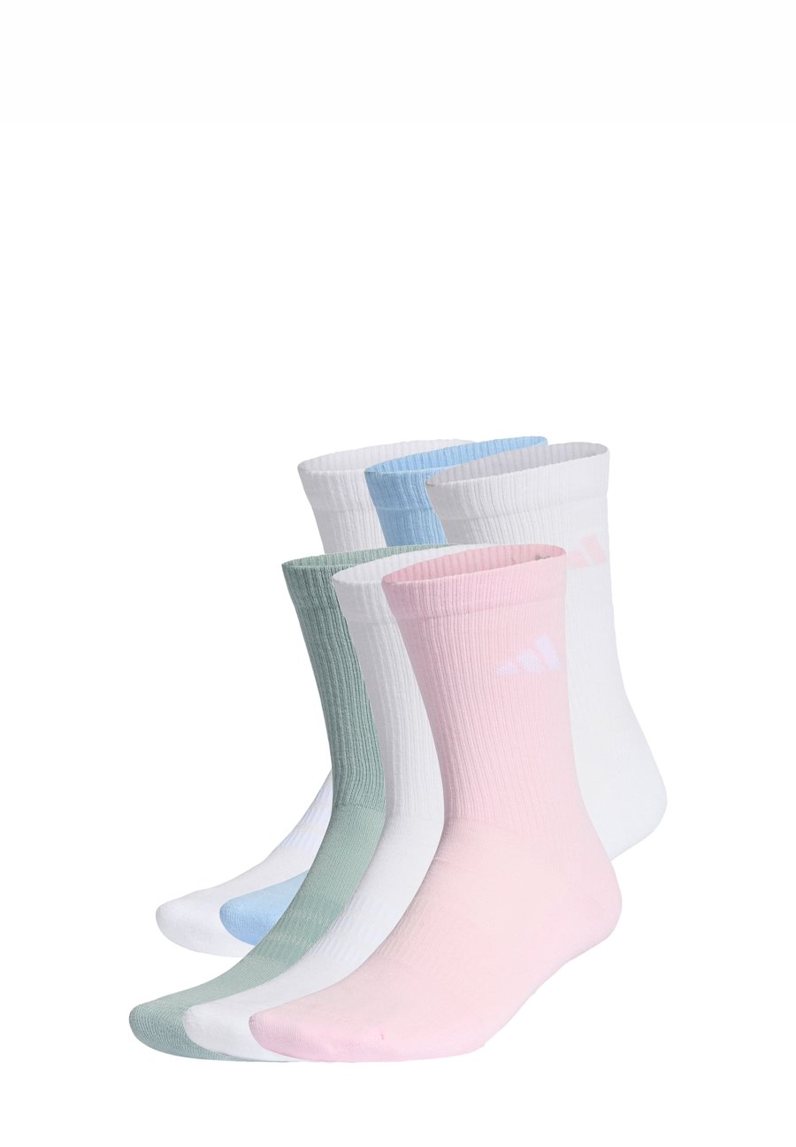 Носки Adidas Performance CUSHIONED CREW 6 PAIR PACK, White/Clear Pink/Glow Blue/Wonder Sage/White
Носки Adidas Performance CUSHIONED CREW 6 PAIR PACK, White/Clear Pink/Glow Blue/Wonder Sage/White