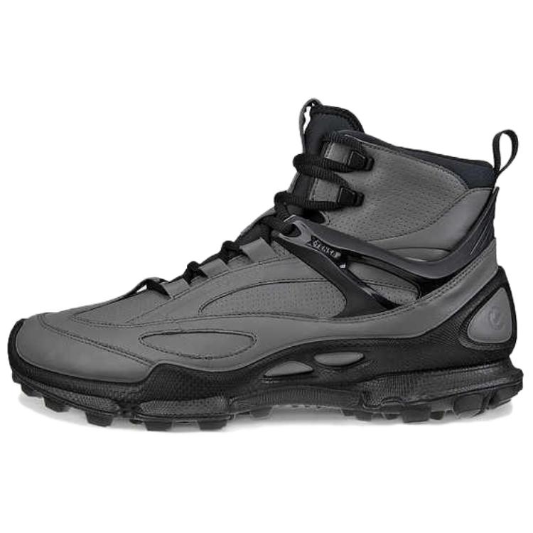 Ecco Высокие кроссовки для активного отдыха, мужские, серо-черные
Ecco Высокие кроссовки для активного отдыха, мужские, серо-черные