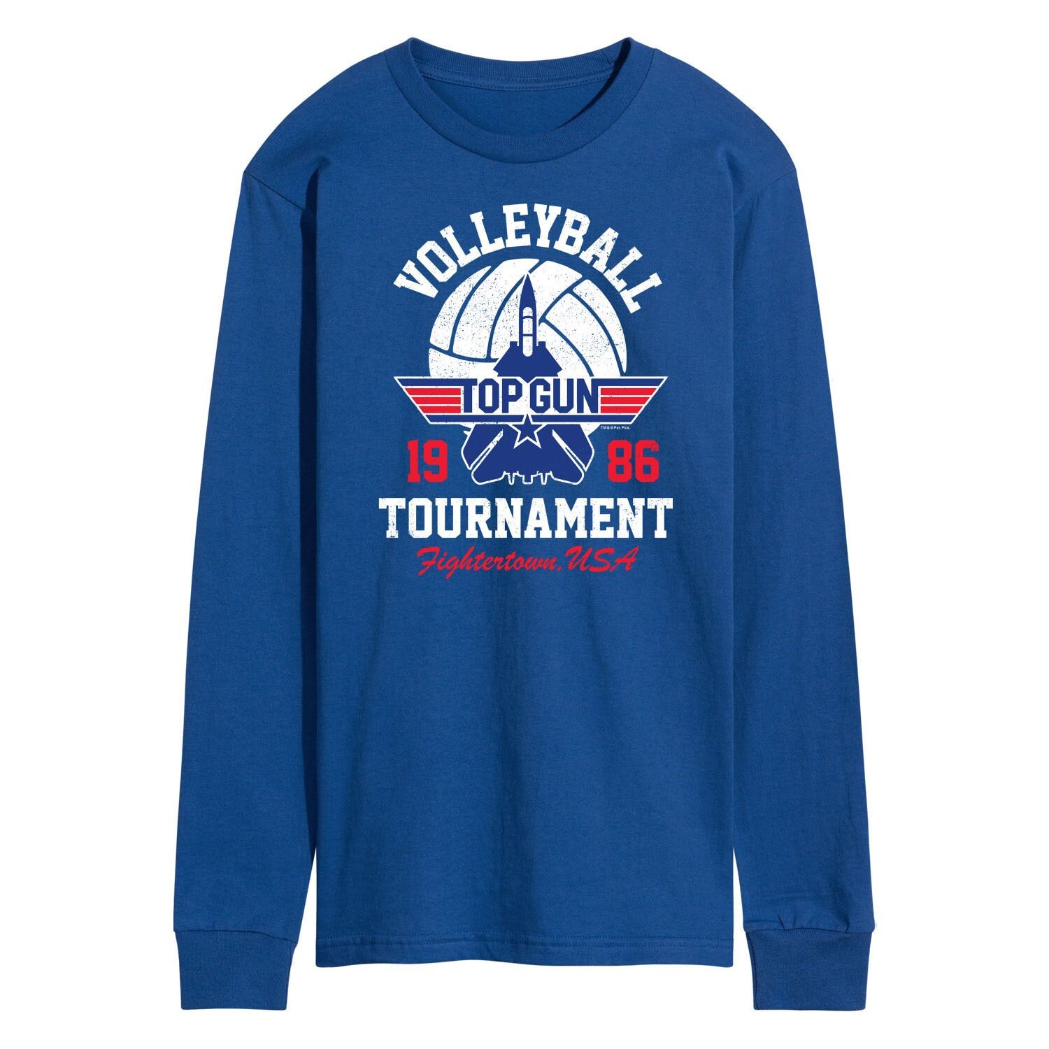 Мужская футболка Top Gun Volleyball Tournament с длинными рукавами Licensed Character
Мужская футболка Top Gun Volleyball Tournament с длинными рукавами Licensed Character