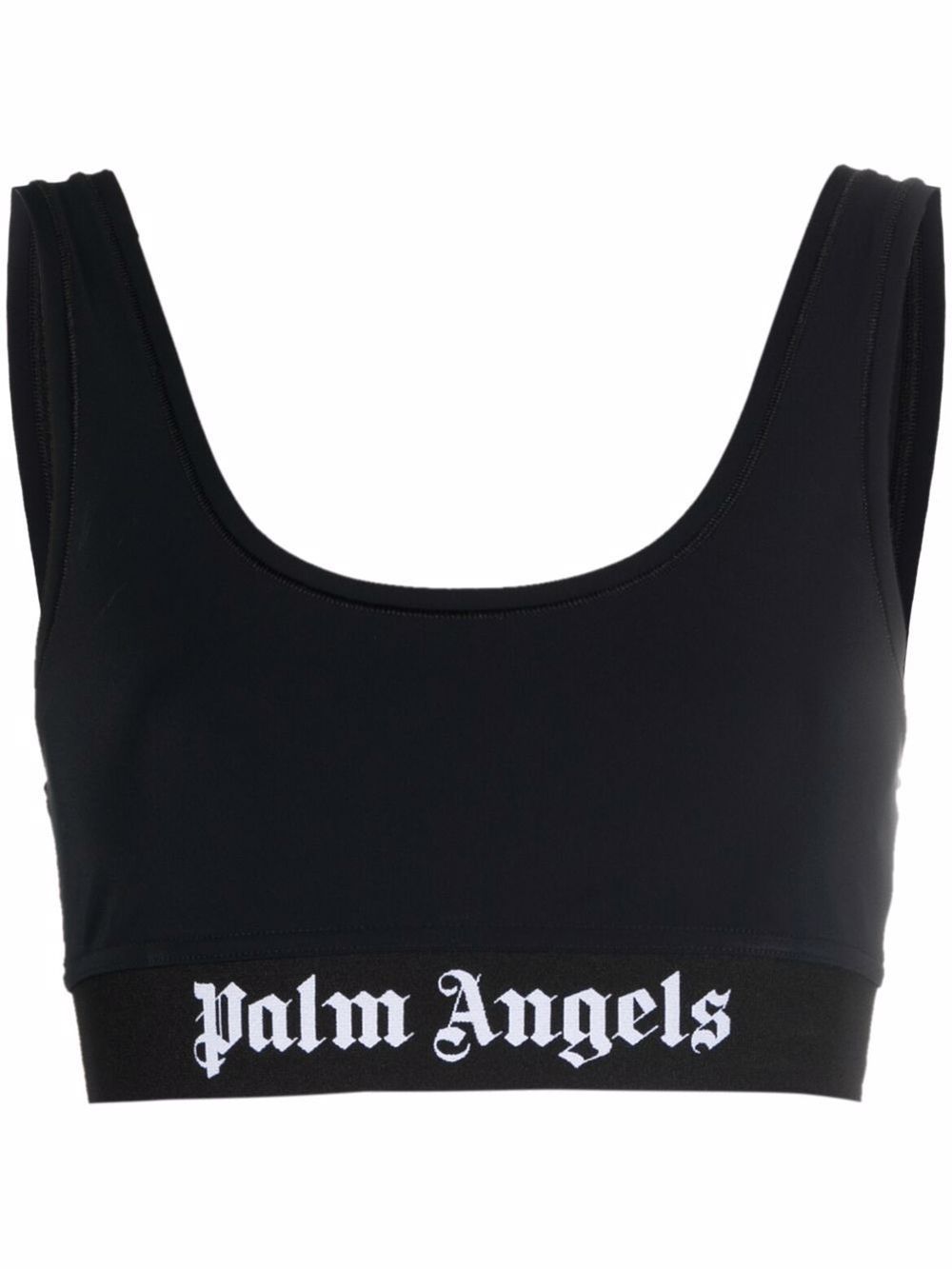 Женский топ Palm Angels, черный 
Женский топ Palm Angels, черный
