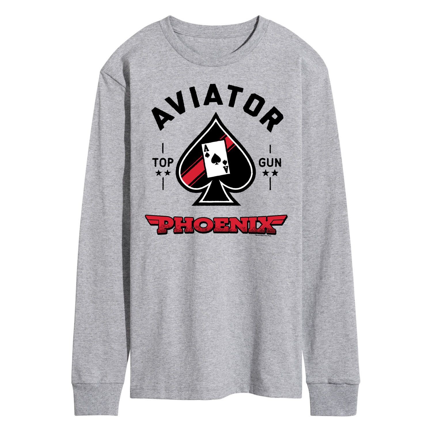 Мужская футболка с длинными рукавами Top Gun Maverick Aviator Phoenix Licensed Character
Мужская футболка с длинными рукавами Top Gun Maverick Aviator Phoenix Licensed Character