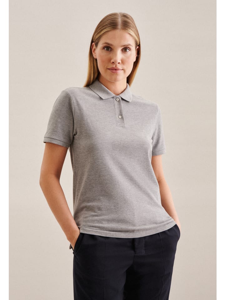 Футболка поло Seidensticker, серый
Футболка поло Seidensticker, серый