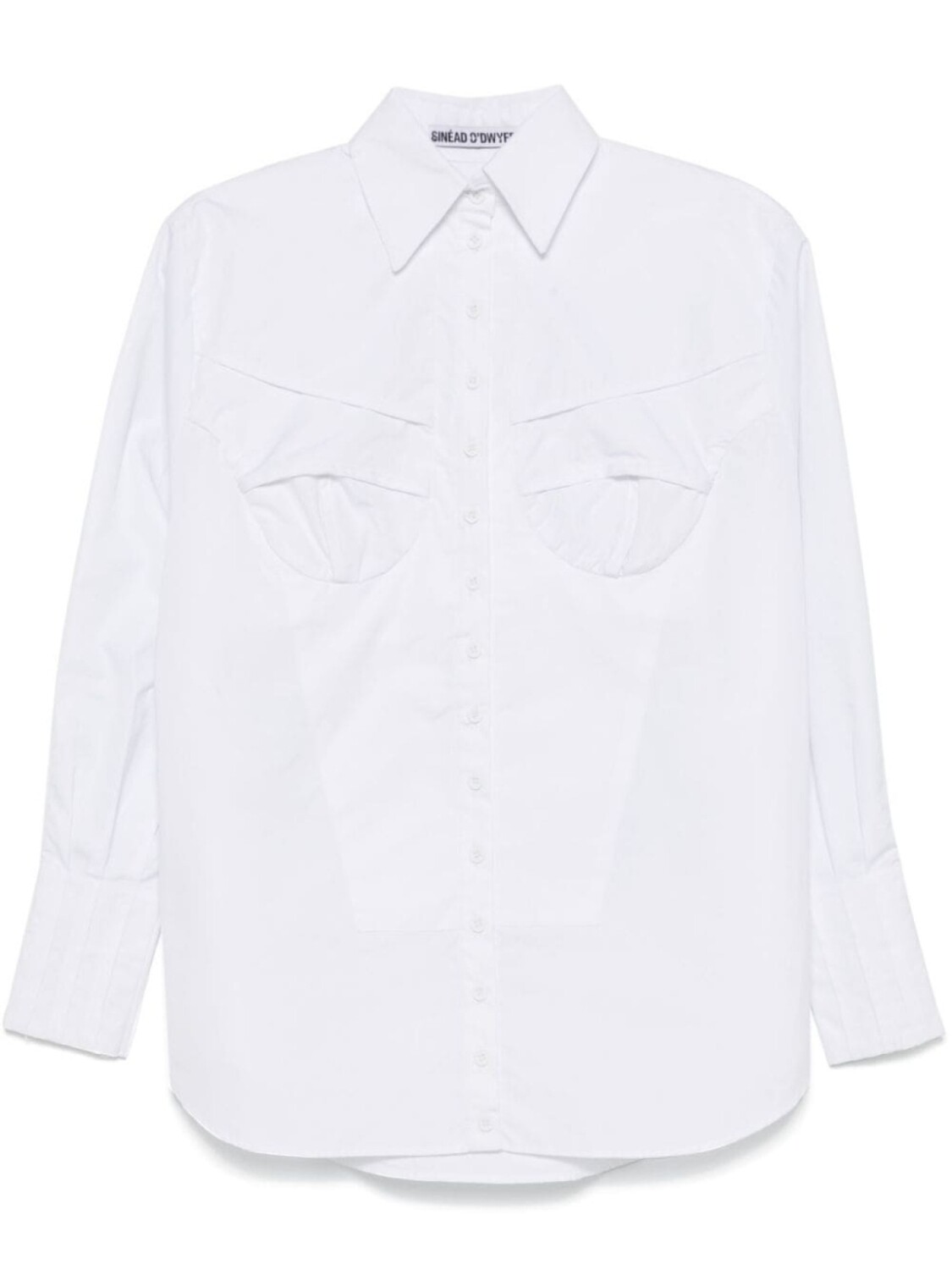 Sinead O'Dwyer декорированная рубашка, белый
Sinead O'Dwyer декорированная рубашка, белый