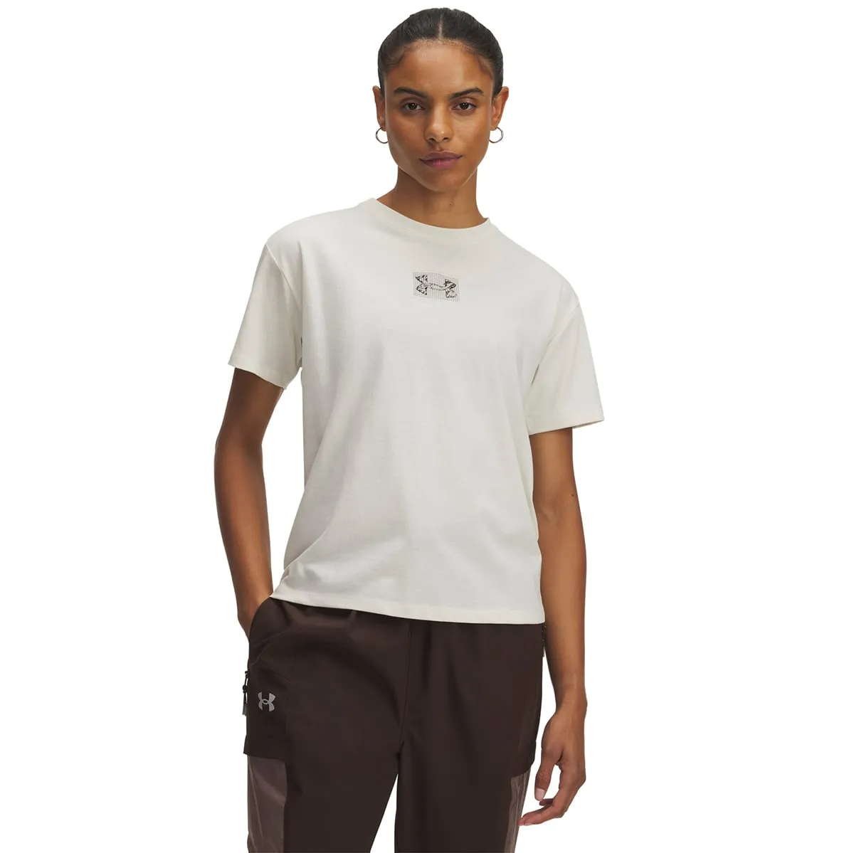 Женская футболка UA Trail Run Graphic Under Armour, коричневый
Женская футболка UA Trail Run Graphic Under Armour, коричневый