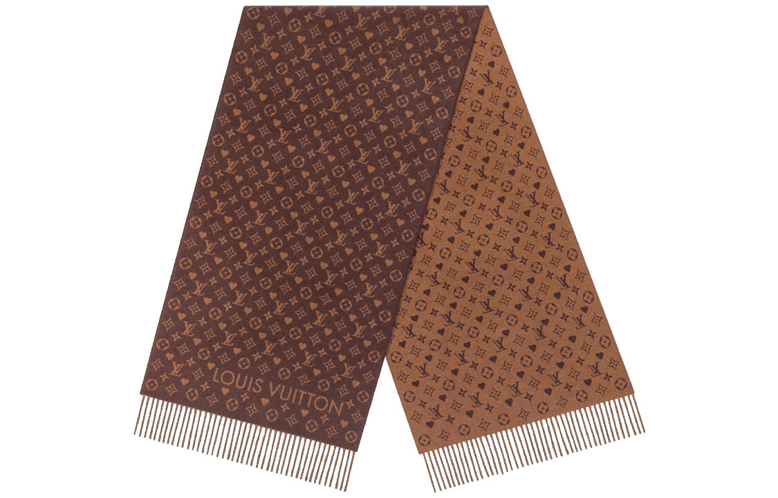 Шарф трикотажный Louis Vuitton, коричневый
Шарф трикотажный Louis Vuitton, коричневый