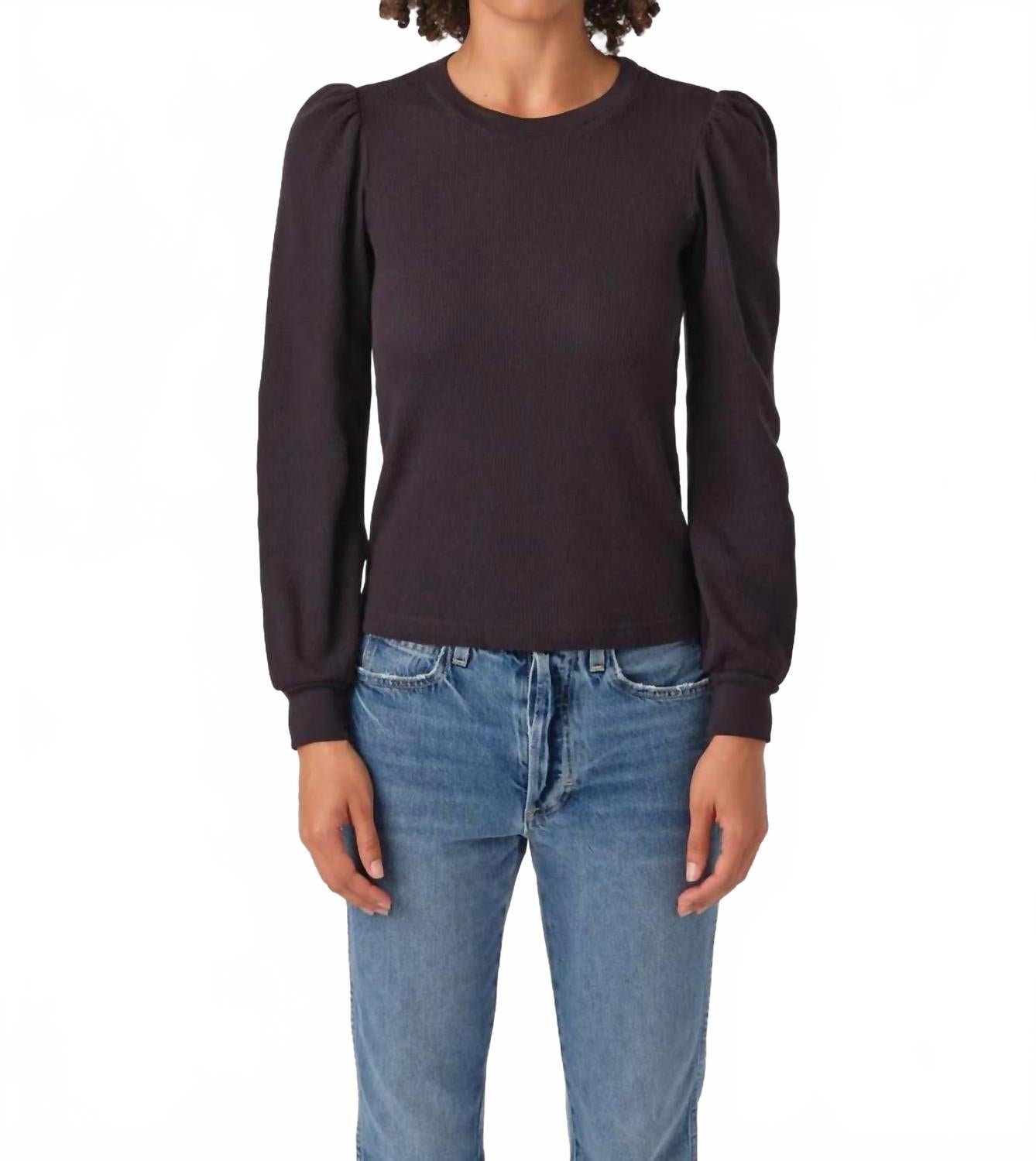 AMO Девичья термотоп с длинными рукавами, винтажный черный
AMO Девичья термотоп с длинными рукавами, винтажный черный