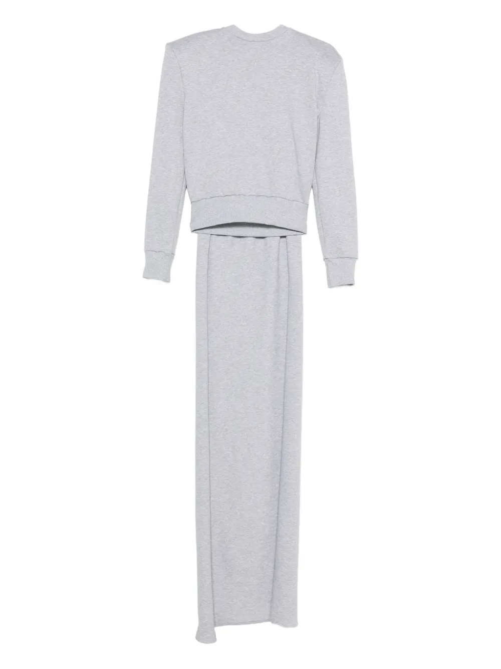 Свитшот с драпировкой и круглым вырезом Magda Butrym, серый
Свитшот с драпировкой и круглым вырезом Magda Butrym, серый