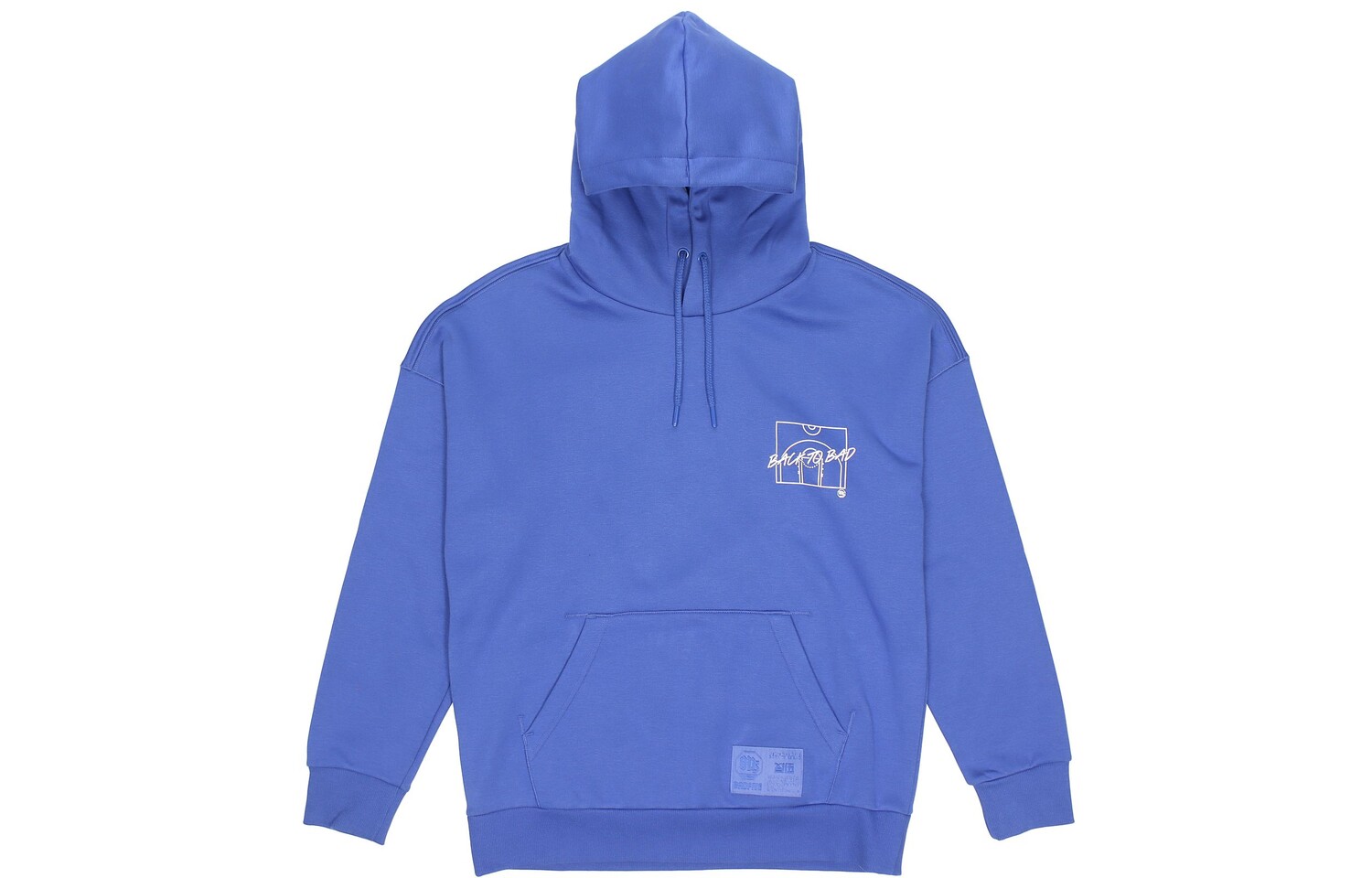 Спортивная баскетбольная коллекция, толстовка мужская, ярко-королевский синий цвет Lining, синий