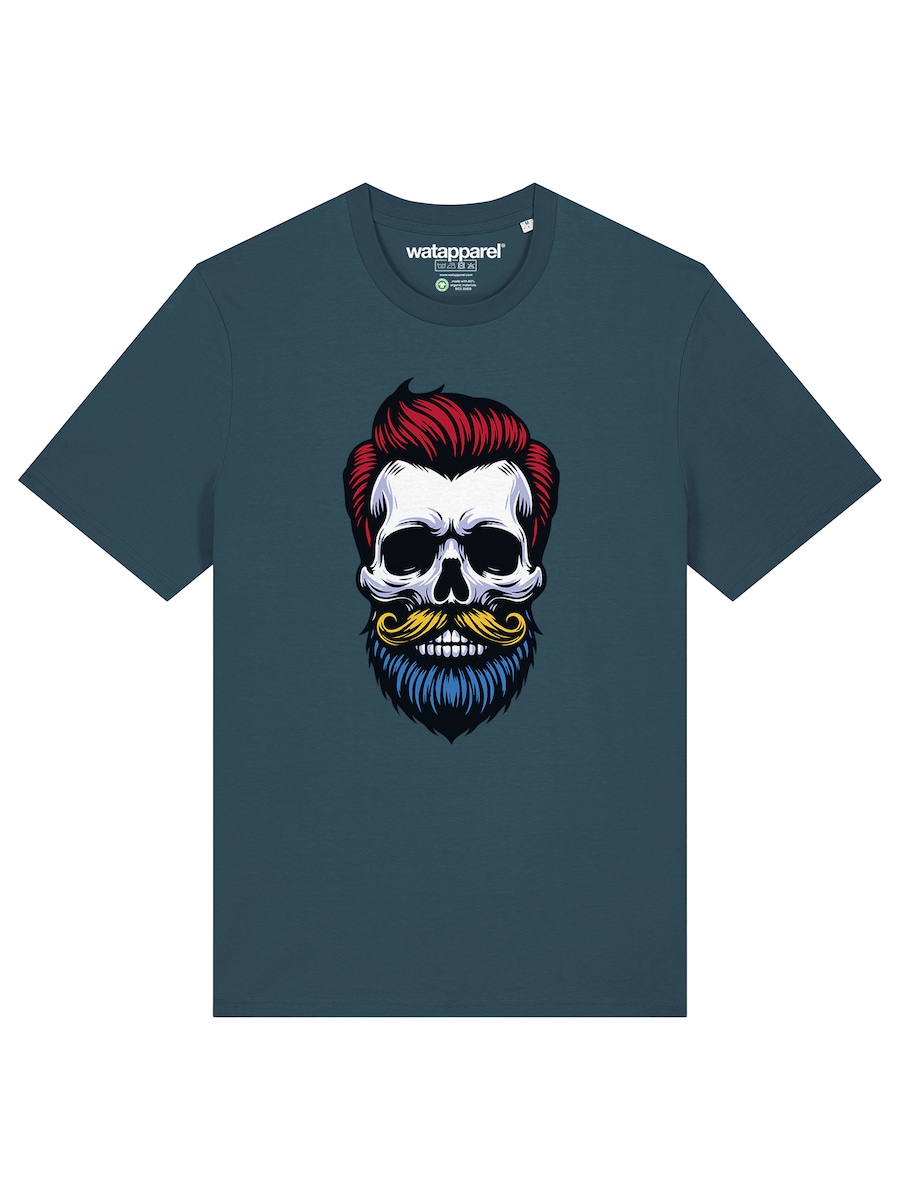 Рубашка Watapparel Hipster Skull, синий
Рубашка Watapparel Hipster Skull, синий