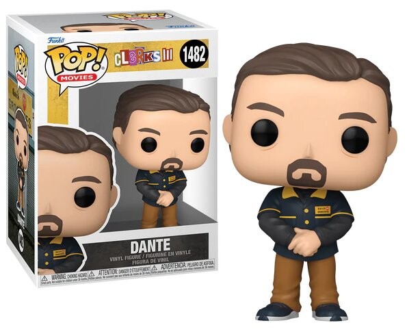 Клерки 3 - Поп-фильмы № 1482 - Данте Funko POP!
Клерки 3 - Поп-фильмы № 1482 - Данте Funko POP!
