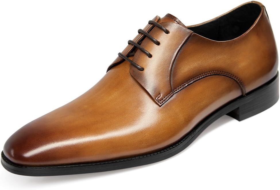 Мужские туфли-оксфорды GIFENNSE ручной работы из кожи, современный классический стиль, с шнуровкой, кожаной подкладкой и перфорацией, коричневый
Мужские туфли-оксфорды GIFENNSE ручной работы из кожи, современный классический стиль, с шнуровкой, кожаной подкладкой и перфорацией, коричневый