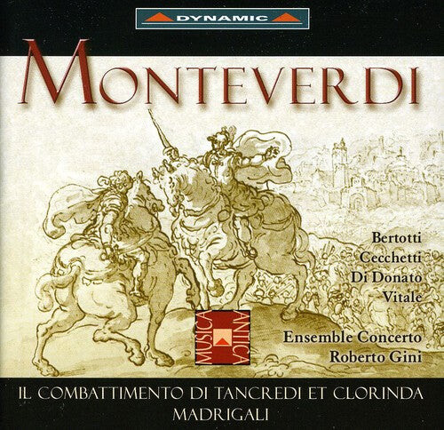 CD диск Monteverdi / Brunelli / Gini / Ens Concerto: Il Combattimento Di Tancredi E Clorinda & Madrigal
CD диск Monteverdi / Brunelli / Gini / Ens Concerto: Il Combattimento Di Tancredi E Clorinda & Madrigal
