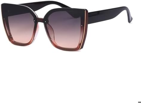 Солнцезащитные очки большого размера 2027 года для женщин, модные солнцезащитные очки в крупной квадратной оправе для мужчин, ретро-очки «кошачий глаз» MTZJH, Gray Brown
Солнцезащитные очки большого размера 2027 года для женщин, модные солнцезащитные очки в крупной квадратной оправе для мужчин, ретро-очки «кошачий глаз» MTZJH, Gray Brown