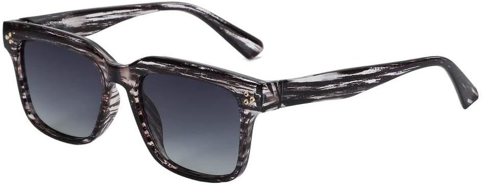 Модные поляризованные солнцезащитные очки для мужчин, классический винтажный стиль, защита от бликов и УФ-излучения, солнцезащитные очки для женщин HYYZZC, 004 Gray Lens
Модные поляризованные солнцезащитные очки для мужчин, классический винтажный стиль, защита от бликов и УФ-излучения, солнцезащитные очки для женщин HYYZZC, 004 Gray Lens