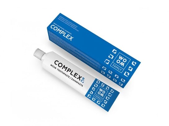 Семейный комплекс, паста для комплексного ухода за зубами, 75 мл WOOM