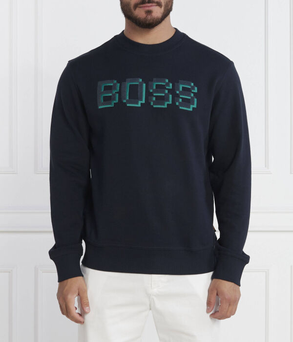 Свитшот мужской Boss Orange с логотипом бренда, синий
Свитшот мужской Boss Orange с логотипом бренда, синий
