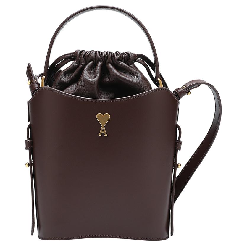 AMIPARIS Кожаная коричневая мини-сумка через плечо
AMIPARIS Кожаная коричневая мини-сумка через плечо