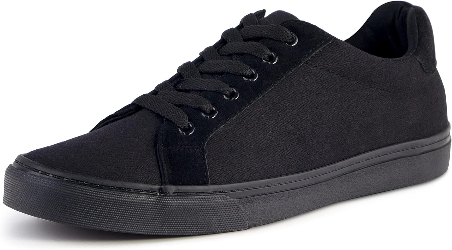 Мужские черные классические низкие кеды из ткани с мягкой стелькой, модные повседневные туфли для мужчин, удобная обувь для ходьбы Tober
Мужские черные классические низкие кеды из ткани с мягкой стелькой, модные повседневные туфли для мужчин, удобная обувь для ходьбы Tober