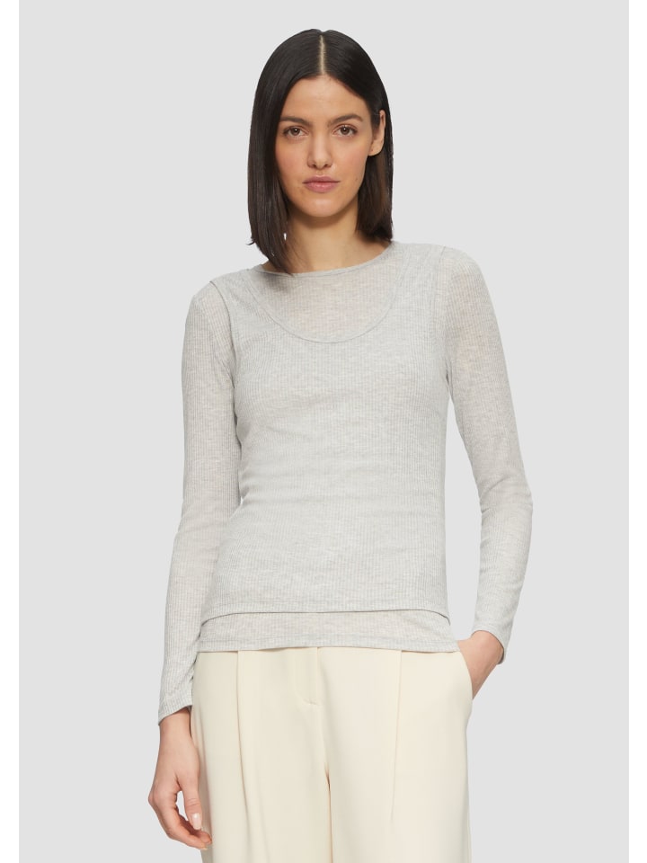 Футболка s.Oliver, серый 
Футболка s.Oliver, серый