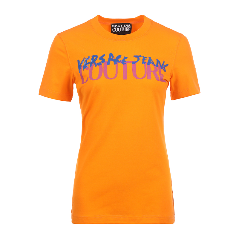 Футболка с принтом логотипа VERSACE JEANS COUTURE, оранжевый
Футболка с принтом логотипа VERSACE JEANS COUTURE, оранжевый