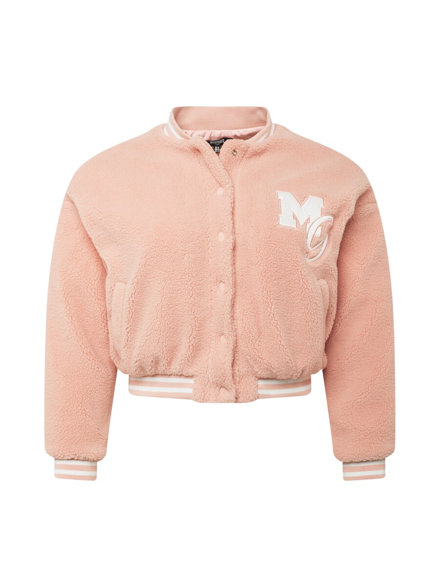 Всесезонная куртка Missguided Plus Between-Season Jacket, розовый 
Всесезонная куртка Missguided Plus Between-Season Jacket, розовый