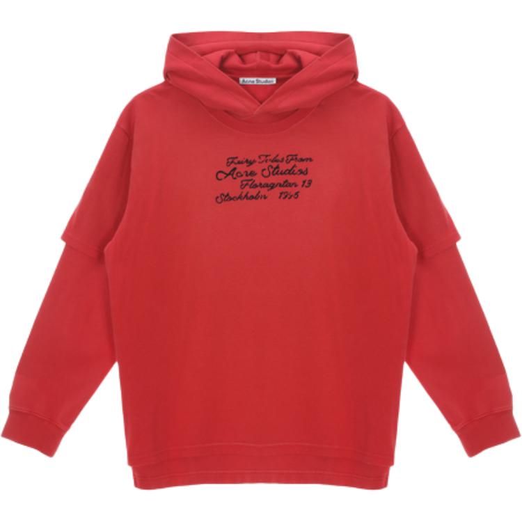 Толстовка FW25 женская Acne Studios, красный
Толстовка FW25 женская Acne Studios, красный