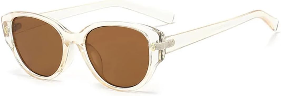 Модные солнцезащитные очки «кошачий глаз» класса люкс для женщин и мужчин, для вождения, летние, для путешествий, защита от УФ-излучения UV400 VVTWSSW, Clear Yellow Brown
Модные солнцезащитные очки «кошачий глаз» класса люкс для женщин и мужчин, для вождения, летние, для путешествий, защита от УФ-излучения UV400 VVTWSSW, Clear Yellow Brown