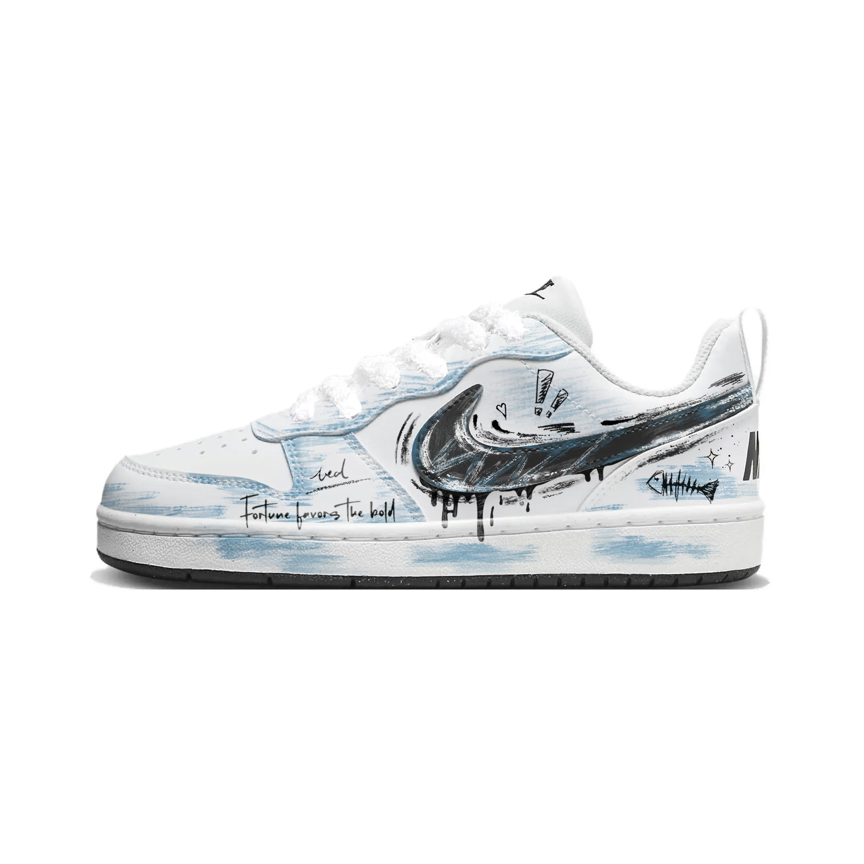 Nike Кроссовки для скейтбординга Court Borough Blue Graffiti Low top, черные, белые, синие, детские
Nike Кроссовки для скейтбординга Court Borough Blue Graffiti Low top, черные, белые, синие, детские