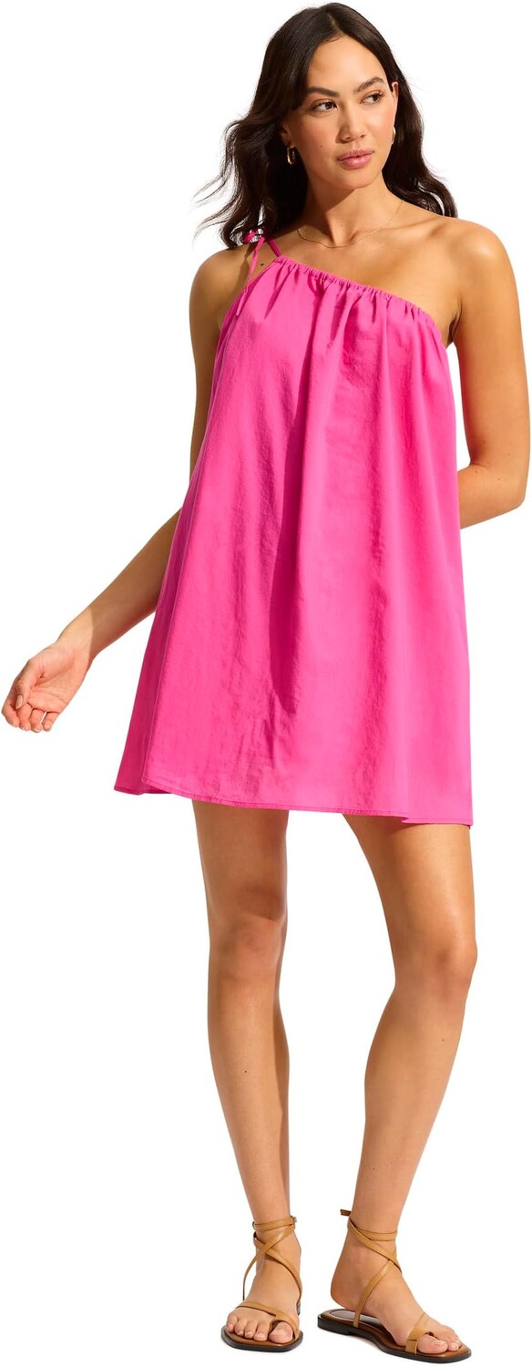 Платье Seafolly Rio One Shoulder Mini Dress, цвет Hot Pink
Платье Seafolly Rio One Shoulder Mini Dress, цвет Hot Pink