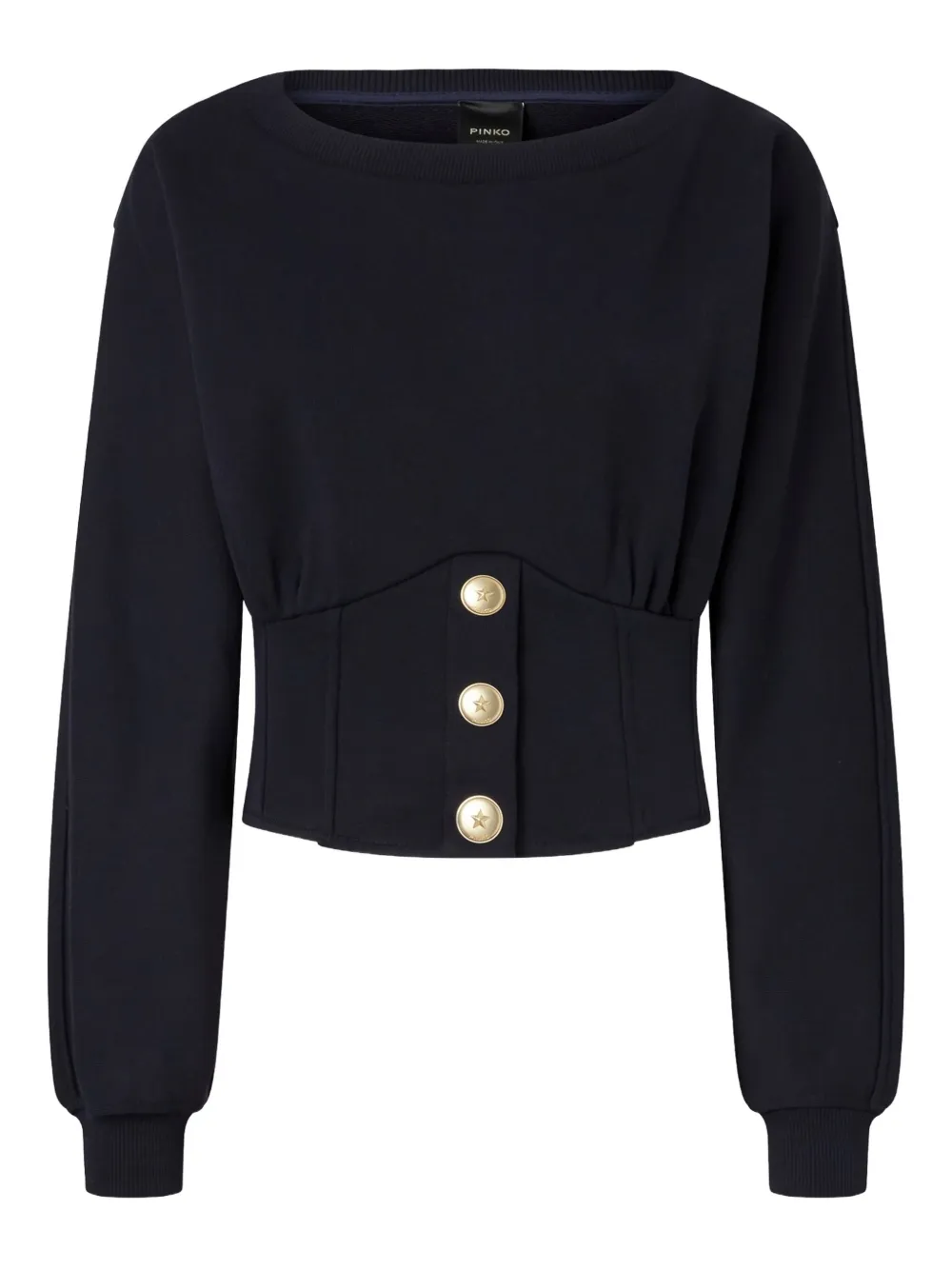 Толстовка с пуговицами PINKO, синий
Толстовка с пуговицами PINKO, синий