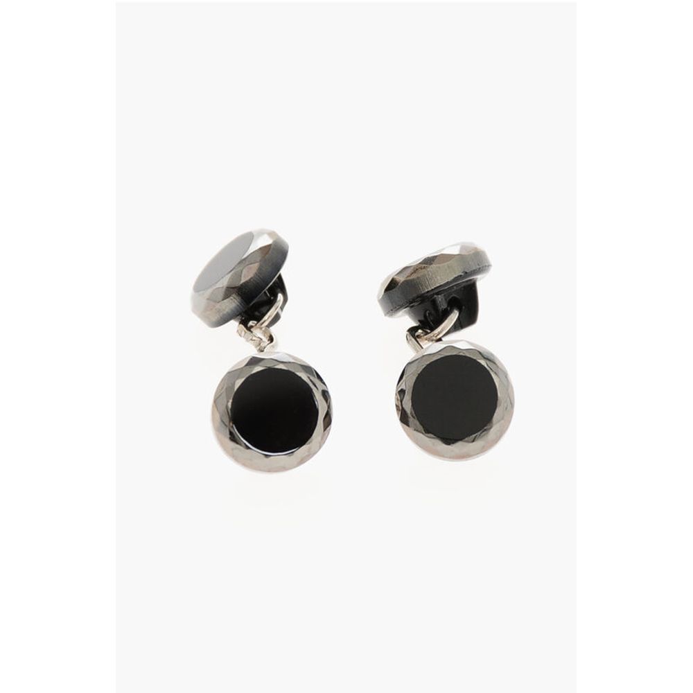 Запонки из латуни с кристаллами Swarovski Corneliani, черный
Запонки из латуни с кристаллами Swarovski Corneliani, черный