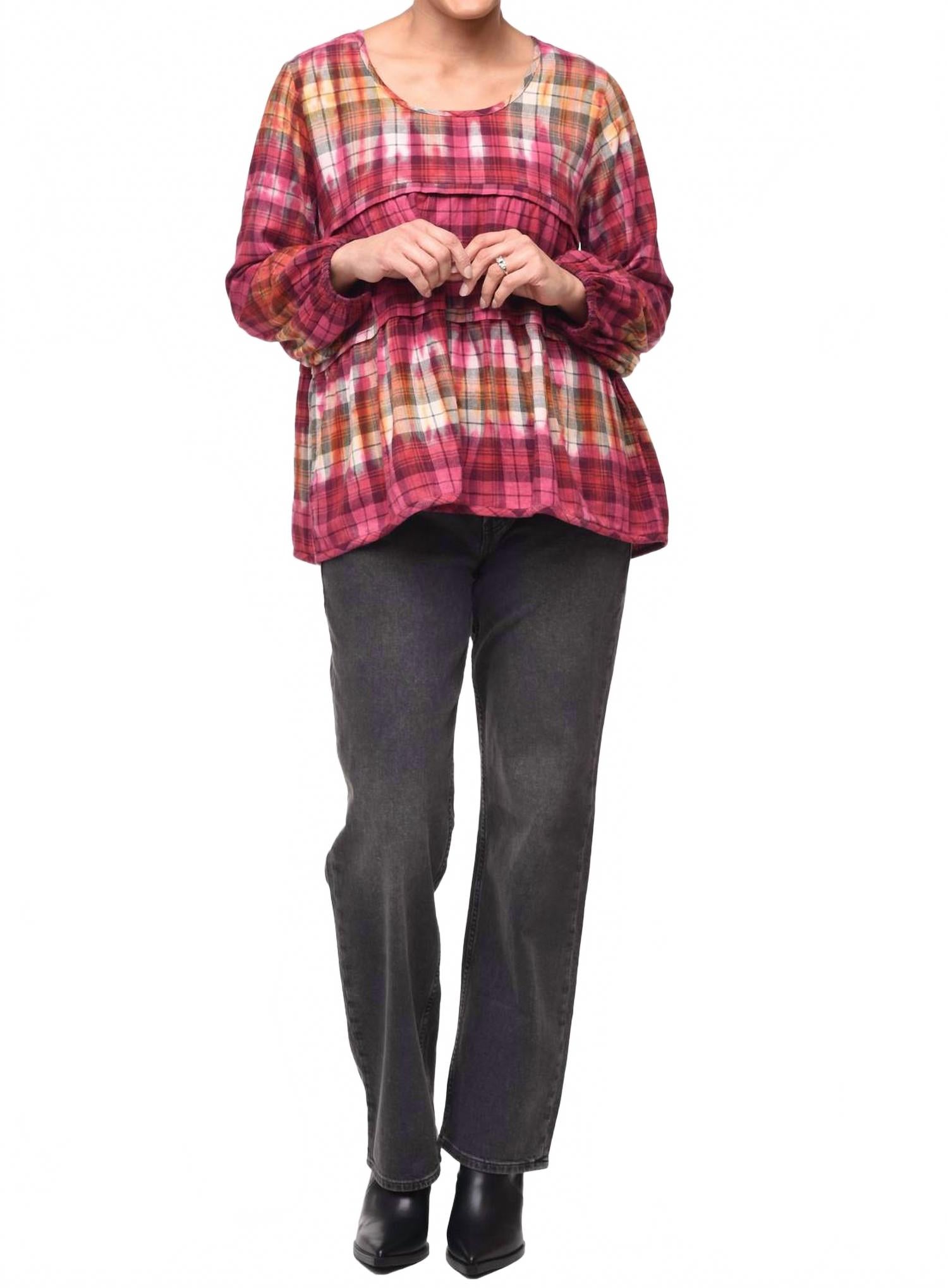 Топ Noelle из фланели Clydebank Tulip Clothing, Clydebank Flannel
Топ Noelle из фланели Clydebank Tulip Clothing, Clydebank Flannel