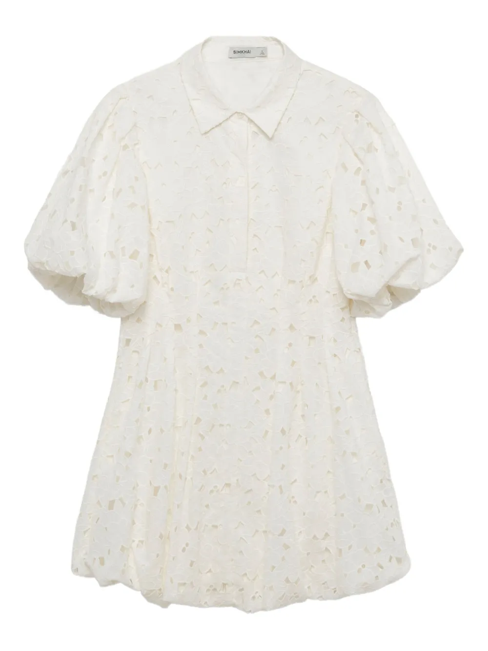 Платье мини Cleo с объемными рукавами Simkhai, белый
Платье мини Cleo с объемными рукавами Simkhai, белый