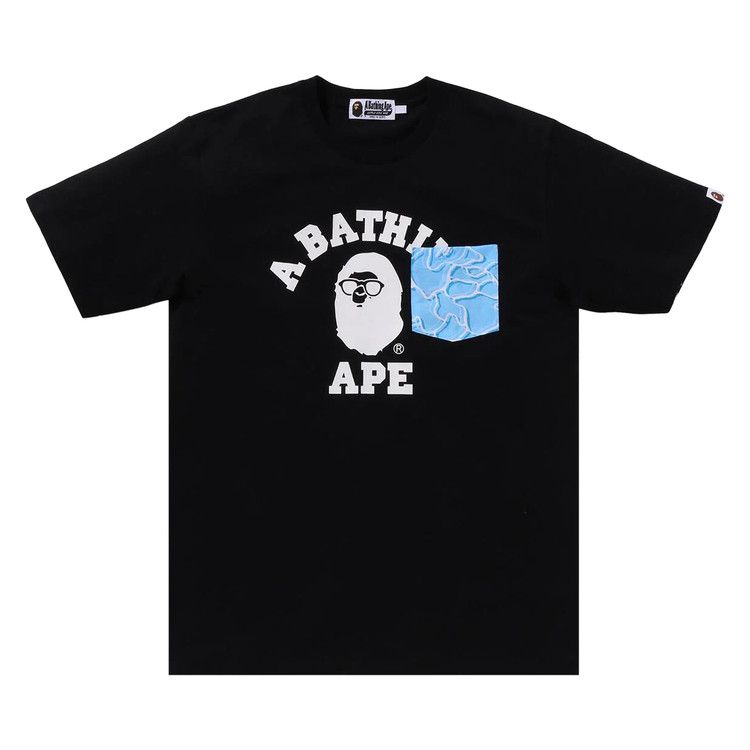 Футболка BAPE ABC Sea Surface Camo Pocket College Tee, Black
Футболка BAPE ABC Sea Surface Camo Pocket College Tee, Black