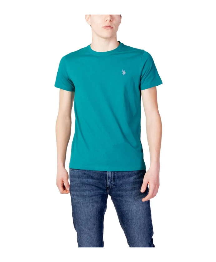 Хлопковая футболка классического кроя U.S. Polo Assn., зеленый
Хлопковая футболка классического кроя U.S. Polo Assn., зеленый