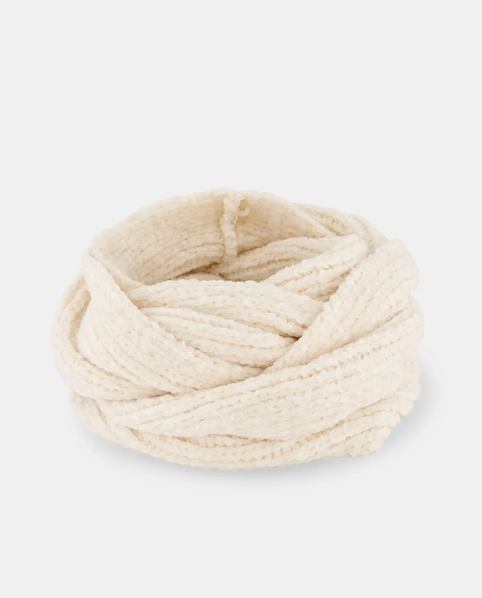 Шарф из шенилла Easy Wear, экрю
Шарф из шенилла Easy Wear, экрю