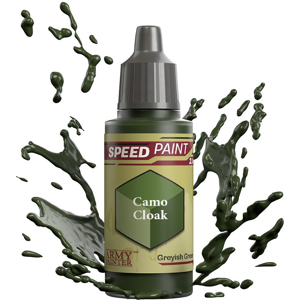 Аксессуары Army Painter Speedpaint 2.0: Camo Cloak (18ml) 
Аксессуары Army Painter Speedpaint 2.0: Camo Cloak (18ml)