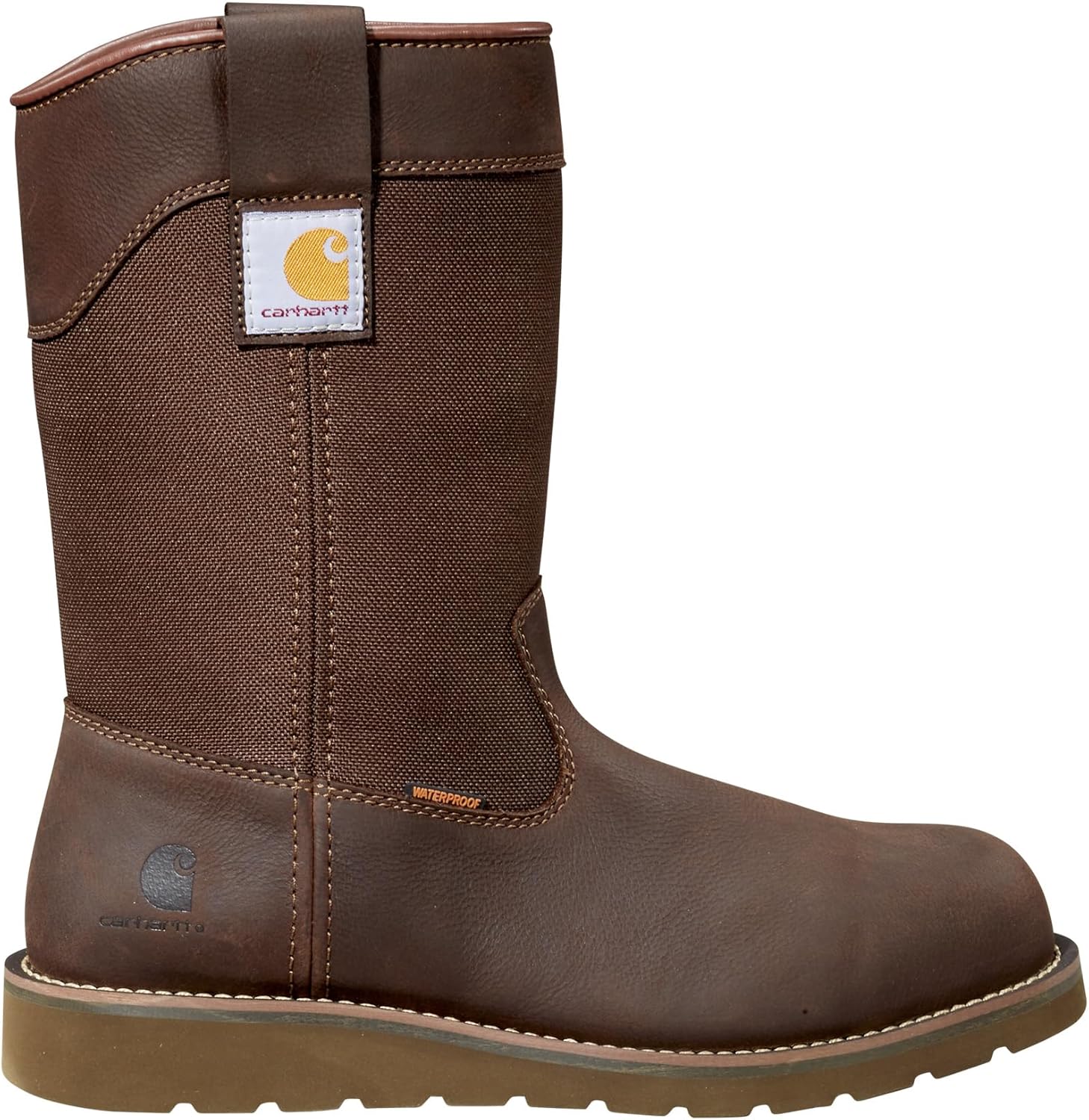Мужские водонепроницаемые ботинки Carhartt с защитным стальным носком и клиновидной подошвой, 10, темно-коричневый
Мужские водонепроницаемые ботинки Carhartt с защитным стальным носком и клиновидной подошвой, 10, темно-коричневый