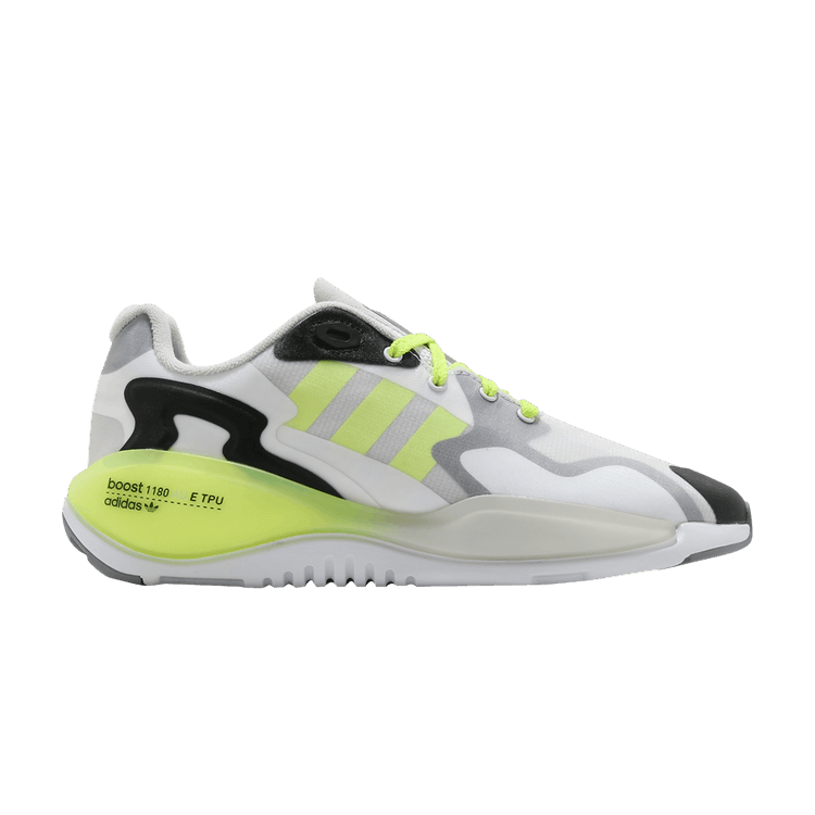 Кроссовки ZX Alkyne 'White Solar Yellow', белый 
Кроссовки ZX Alkyne 'White Solar Yellow', белый