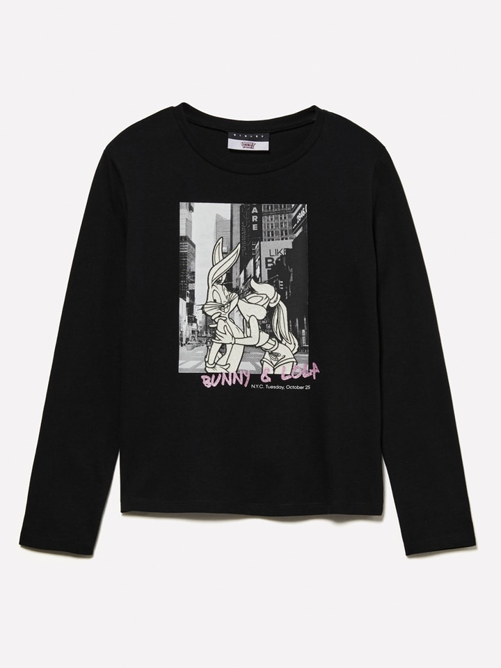 Sisley Футболка с длинными рукавами черного цвета
Sisley Футболка с длинными рукавами черного цвета