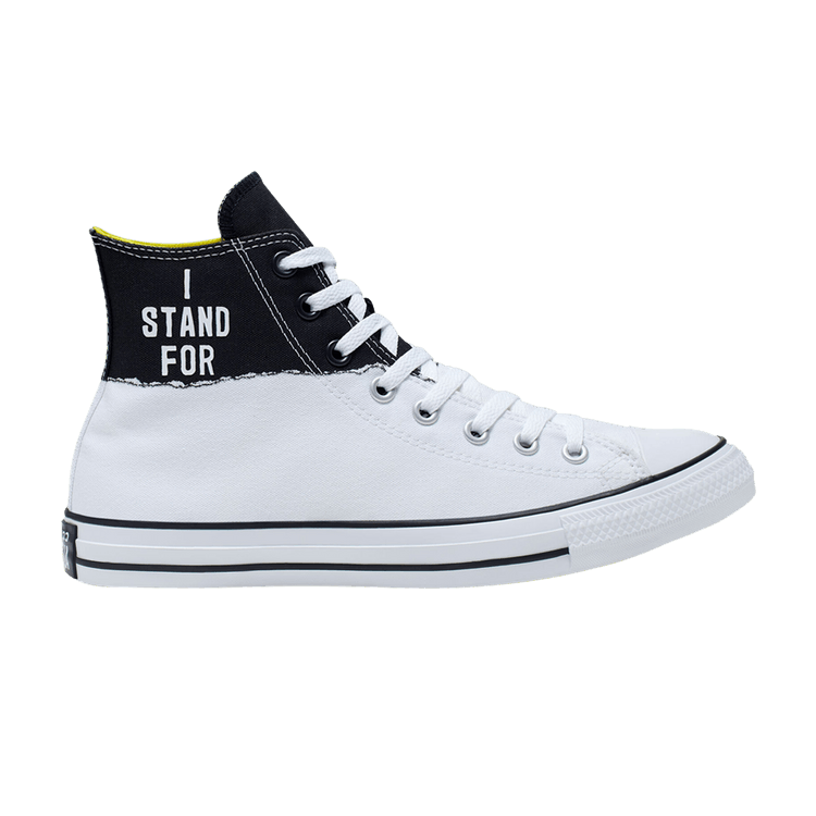 Кроссовки Converse Chuck Taylor All Star High 'I Stand For', белый 
Кроссовки Converse Chuck Taylor All Star High 'I Stand For', белый