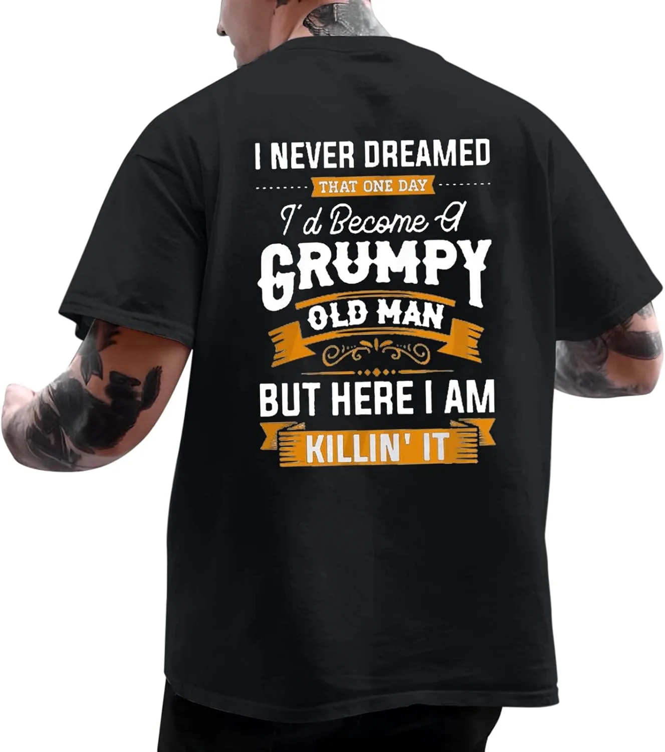 Футболка мужская Oversized с принтом Letter Print
Футболка мужская Oversized с принтом Letter Print