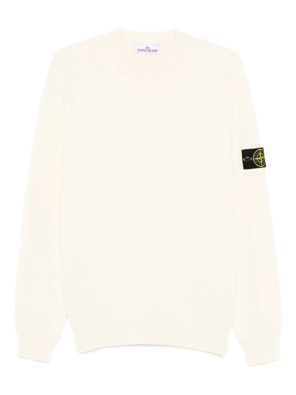 Свитер с круглым вырезом и нашивкой-логотипом Stone Island, нейтральный
Свитер с круглым вырезом и нашивкой-логотипом Stone Island, нейтральный