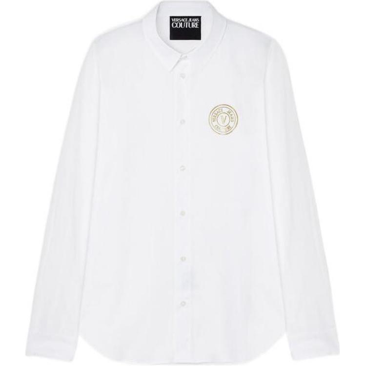 VERSACE JEANS COUTURE Рубашка мужская белая FW22
VERSACE JEANS COUTURE Рубашка мужская белая FW22