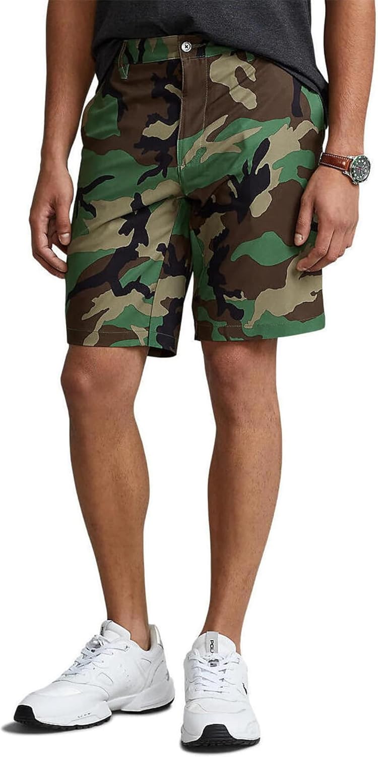 Polo Ralph Lauren мужские классические шорты-чинос с эластаном, Green Mu Camo
Polo Ralph Lauren мужские классические шорты-чинос с эластаном, Green Mu Camo