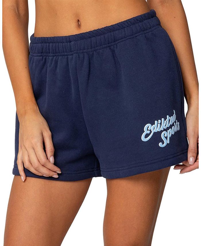 Спортивные шорты So Sporty Edikted, синий 
Спортивные шорты So Sporty Edikted, синий