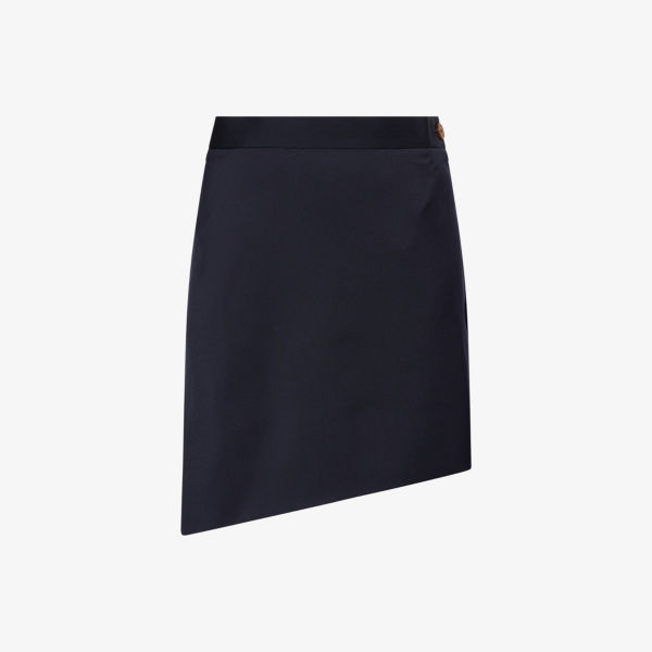 Мини-юбка Vivienne Westwood Infinity асимметричная шерстяная, синий
Мини-юбка Vivienne Westwood Infinity асимметричная шерстяная, синий