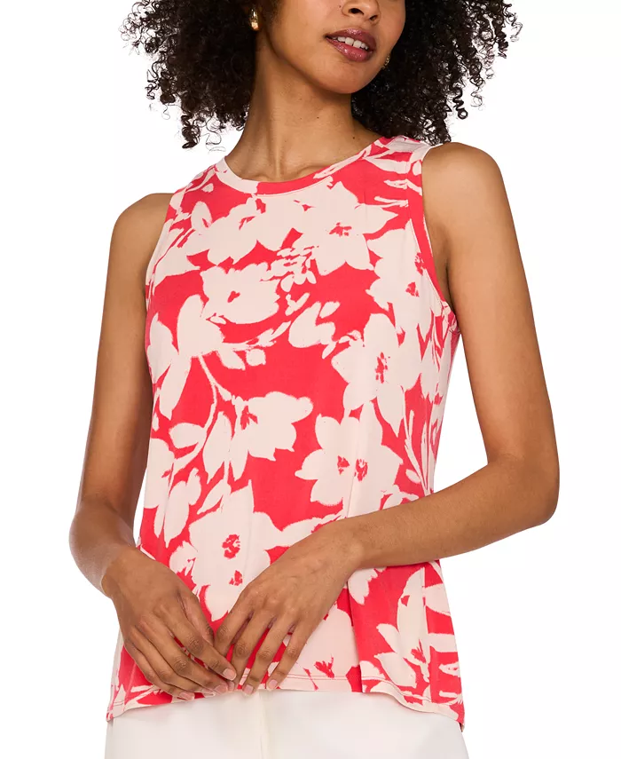 Женский топ без рукавов с цветочным принтом Vince Camuto, красный
Женский топ без рукавов с цветочным принтом Vince Camuto, красный