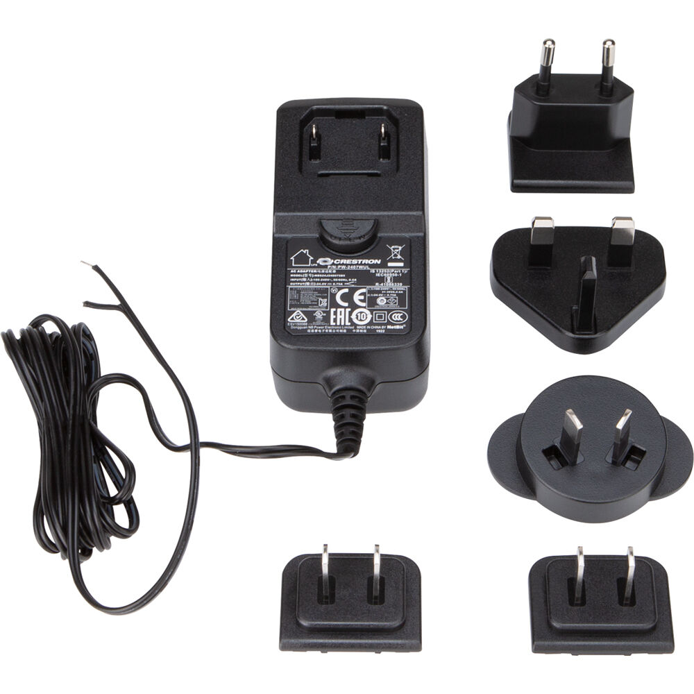 Crestron PW-2407WUL 24 VDC, 0.75A Wall Mount Power PW-2407WUL
Crestron PW-2407WUL 24 VDC, 0.75A Wall Mount Power PW-2407WUL